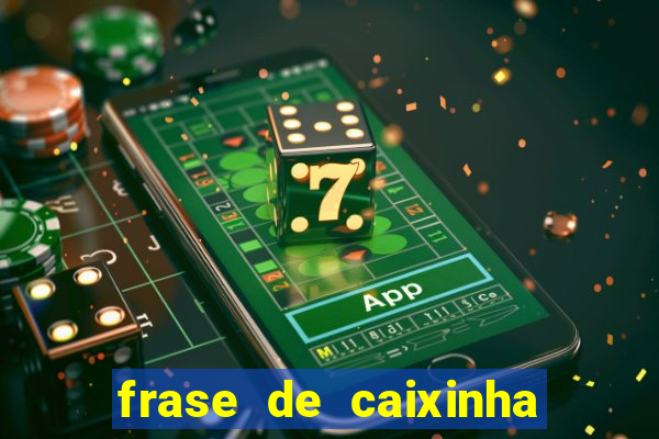 frase de caixinha de natal